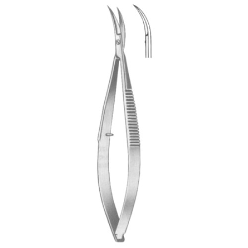 Castroviejo Iridectomy Scissors Curved 10cm/4