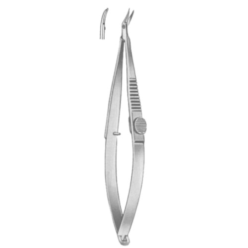 Troutman-Barraquer Iridectomy Scissors Left 10cm/4