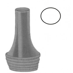 Alu Black Ear Speculas 9.5x10.5mm Fig # 6