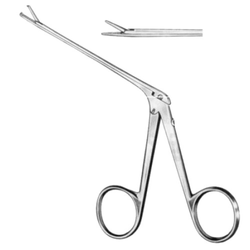 Hartmann-Wullstein Ear Polypus Forceps 1.8x8mm 8.5cm/3 1/4