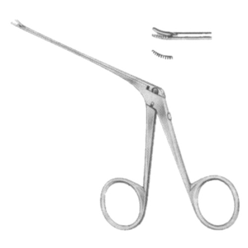 Micro Ear Polypus Forceps 0.7 x 3.5mm Mini 8cm/3 1/4