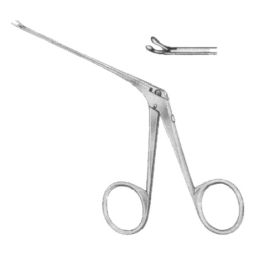 Micro Ear Polypus Forceps 0.9 x 1.1mm Cup-Shaped 8cm/3 1/4