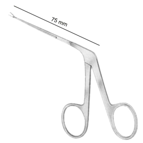 Micro Ear Polypus Dressing Forceps 0.5mm 8cm/3 1/4