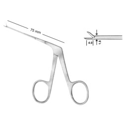 Bellucci Micro Scissors 0.8mm 8cm/3 1/4