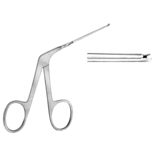 Fisch Micro Ear Forceps 8cm/3 1/4