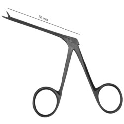 Hough Medium Micro Crocodile Fcps 5mm serrated jaw, Angled