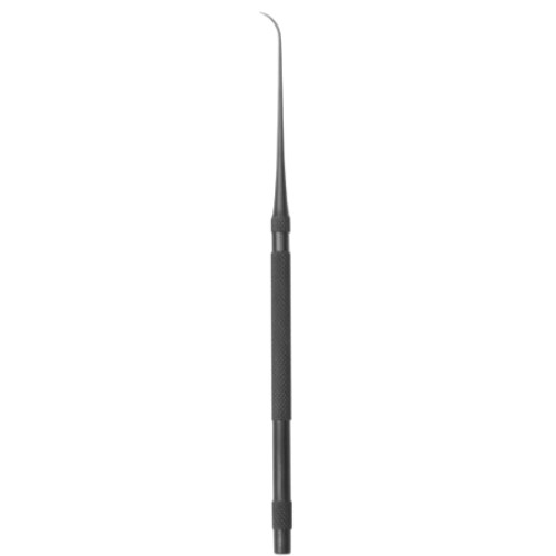 Cawhorne Stape Hook No. 1, Slightly Curved (Black Finish), 16.5cm/6 1/2