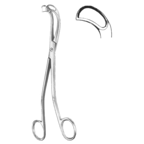 Jurasz Adenoid Cutting Forceps SJ 22cm/8 3/4