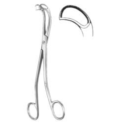 Jurasz Adenoid Cutting Forceps SJ 22cm/8 3/4