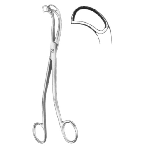 Jurasz Adenoid Cutting Forceps SJ 22cm/8 3/4