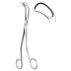 Jurasz Adenoid Cutting Forceps SJ 22cm/8 3/4