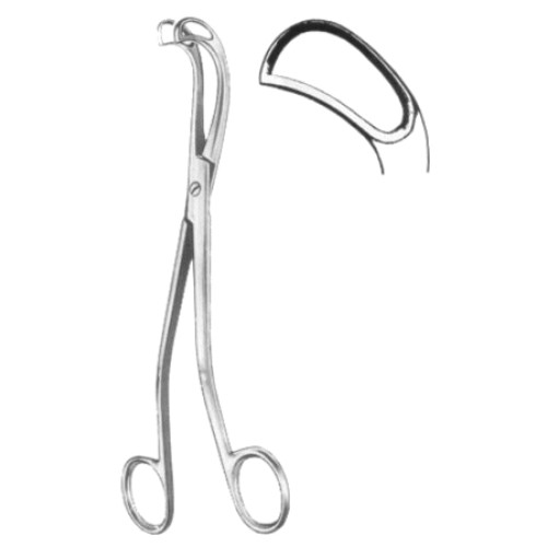 Jurasz Adenoid Cutting Forceps SJ 22cm/8 3/4