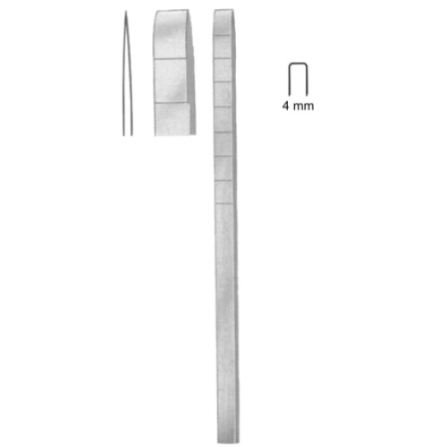 Cottle Nasal Gouges 4mm 18cm/7