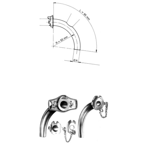 Tracheotomy Tube 10mm, Fig.2