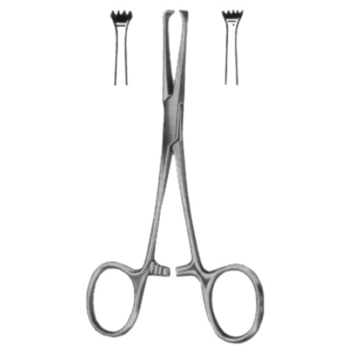 Baby-Allis Tissue Seizing Forceps BJ 12cm/4 3/4