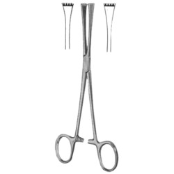 Lockwood-Allis Intestinal Atrauma Tissue Forceps BJ 20cm/8