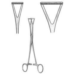 Duval Organ Grasing Forceps BJ 23cm/9