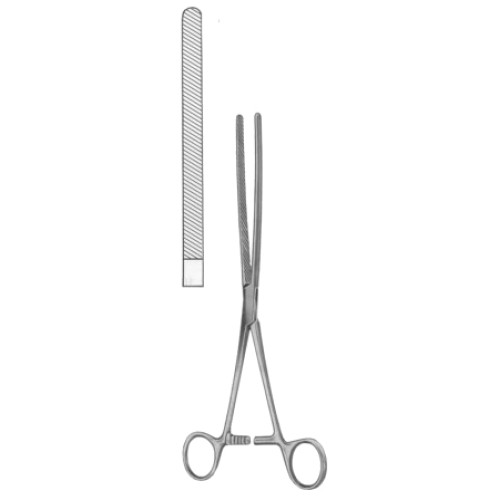 Doyen Intestinal Clamps Forceps BJ Straight 21cm/8 1/4