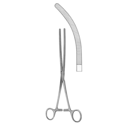 Doyen Intestinal Clamps Forceps BJ Curved 21cm/8 1/4