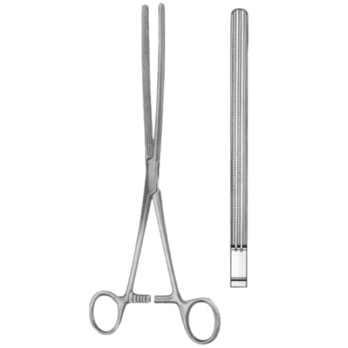 Doyen-Atrauma Intestinal Clamps Forceps BJ Straight 21cm/8 1/4