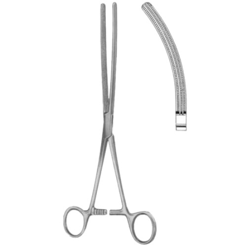 Doyen-Atrauma Intestinal Clamps Forceps BJ Curved 13cm/5