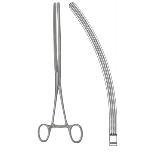 Mayo-Robson Atrauma Intestinal Clamps Forceps BJ Curved 25cm/10