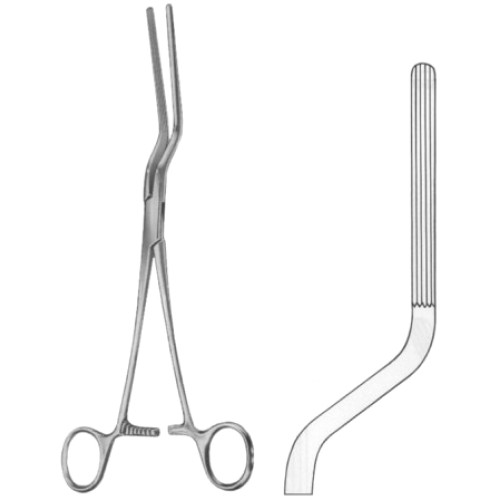 Brunner Atrauma Intestinal Clamps Forceps BJ 24cm/9 1/2