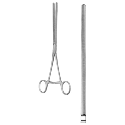 Kocher-Atrauma Intestinal Clamps Forceps BJ Straight  28cm/11