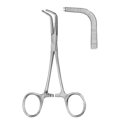 Kleinschmidt Intestinal Blindgut Forceps BJ 12cm/4 3/4