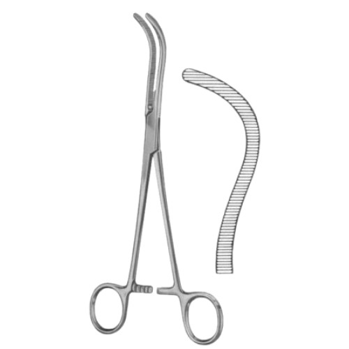 Guyon Kidney Pedicle Clamp Forceps BJ 22cm/8 3/4