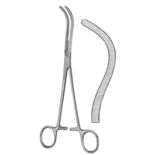 Guyon Kidney Pedicle Clamp Forceps BJ 24cm/9 1/2