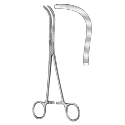 Guyon Kidney Pedicle Clamp Forceps BJ 23cm/9