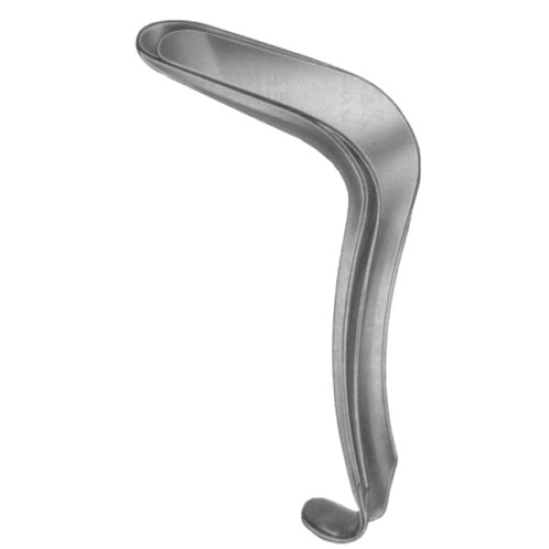 Kristeller(Standard) Vaginal Speculas (Set of 1 Specula 1 Retractor) Fig # 1