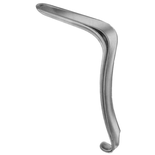 Kristeller Vaginal Speculas Set of 1 Specula + 1 Retractor Fig #  0