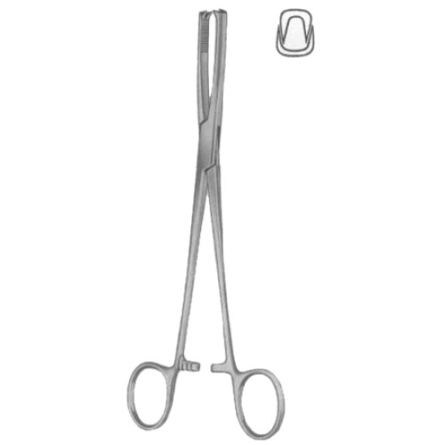 Jacobs Tenaculum Forceps BJ 2:2 Straight 21cm/8 1/4