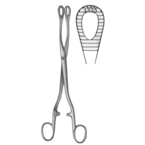 Heywood-Smith Uterine Polypus Forceps SJ 25cm/10