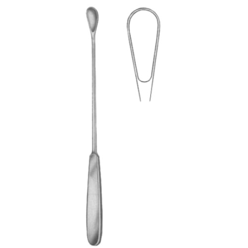 Gourdet Uterine Curettes 12mm 28cm/11