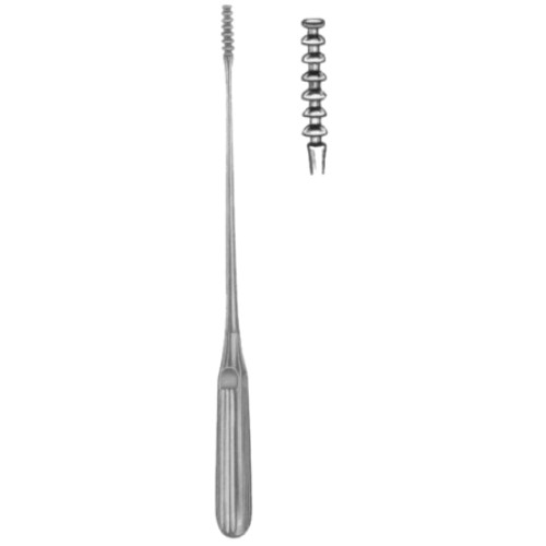 Milan Aspirating Curettes 7mm 28.5cm/11 1/4