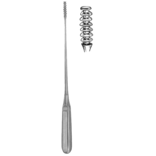 Milan Aspirating Curettes 7mm 28.5cm/11 1/4