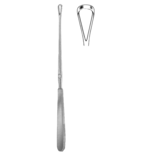 Sims Uterine Curettes Sharp 10.0mm 25cm/10