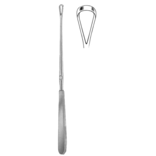 Sims Uterine Curettes Sharp 11.5mm 25cm/10