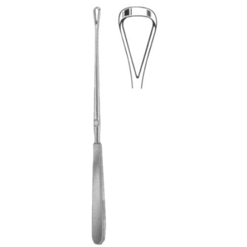 Sims Uterine Curettes Blunt  14.5mm 25cm/10