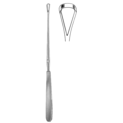 Sims Uterine Curettes Sharp 13.5mm 25cm/10