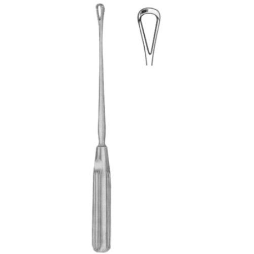 Sims Uterine Curettes Sharp   7.5mm 25cm/10