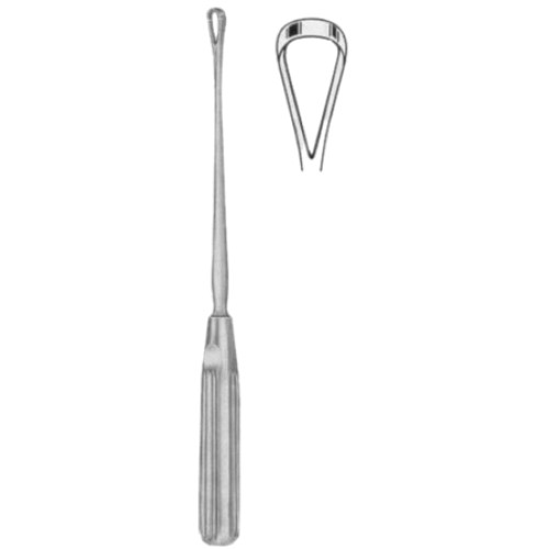 Sims Uterine Curettes Blunt  11.5mm 25cm/10