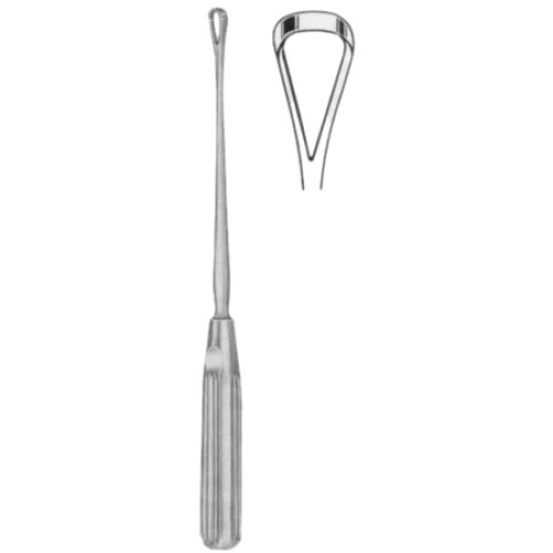 Sims Uterine Curettes Blunt  13.5mm 25cm/10