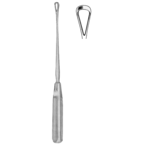 Sims Uterine Curettes Sharp   8.5mm 25cm/10