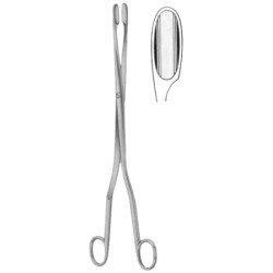 Winter Placenta Ovum Forceps SJ Straight 28cm/11