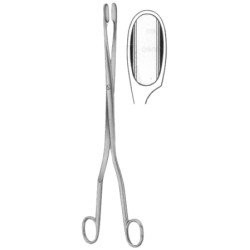 Winter Placenta Ovum Forceps SJ Curved 28cm/11