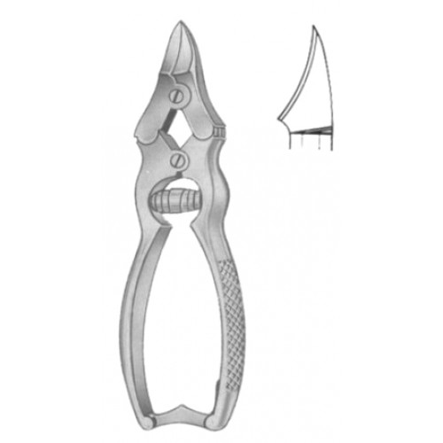 Fine Nail Cutter M/Action 15cm/6